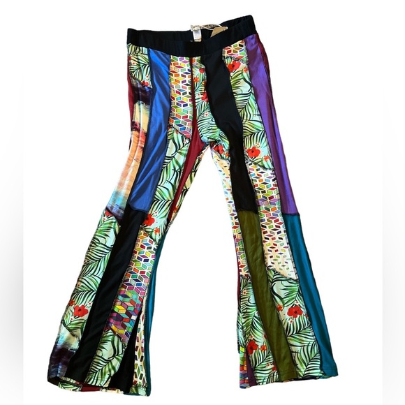 Collection Royal Patchwork Trousers NWT - Picture 1 of 11